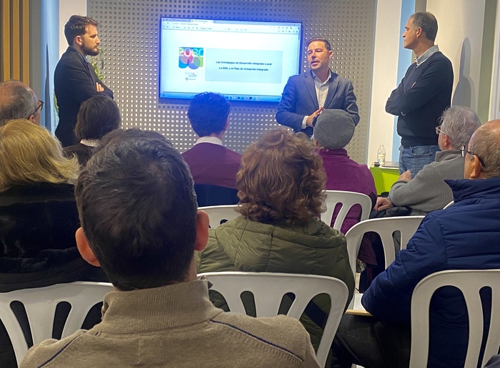Presentación de las sesiones de participación para la ciudadanía. 